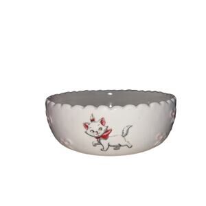 Rae Dunn Marie Aristocats "Everyone Wants to be a Cat" 6" Pet Bowl Disney NEW